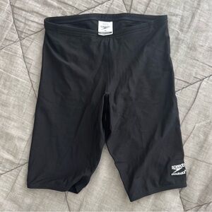 NWOT Speedo Endurance+ Black Jammer 28 Youth